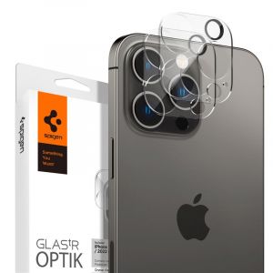 Spigen tR Optik 2 Pack, clear - iPhone 14 Pro/Max