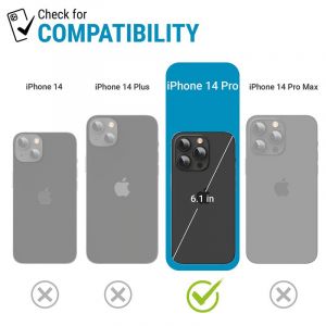 Catalyst Total Protect case, black - iPhone 14 Pro