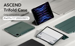 ESR Ascend Trifold Case, green- iPad Pro 11" 22/21