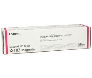 Canon originální TONER T02 MAGENTA iPRC10000/8000VP 43 000 stran A4 (5%)