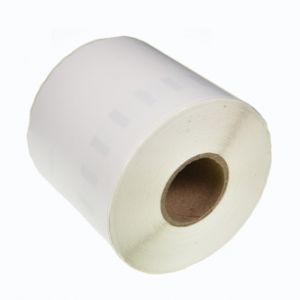 G&G kompatibilní papírové štítky pro Dymo, 190mm x 59mm, bílé, na široké pořadače, 110 ks,