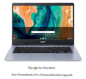 Acer Chromebook 314 (C934T-C8SQ) Celeron N5100/4GB/128GB eMMC/14" FHD IPS Touch/Chrome OS/