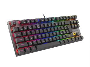Genesis THOR 303 TKL mechanická herní klávesnice CZ/SK layout, černá, RGB, SW, Outemu Red