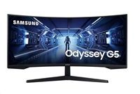 SAMSUNG MT LED LCD Gaming Monitor 34" Odyssey 34G55TWWRXEN-prohnutý,VA,3440x1440,1ms,165Hz