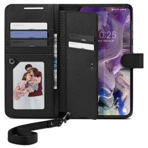 Spigen Wallet S Plus, black - Galaxy S23