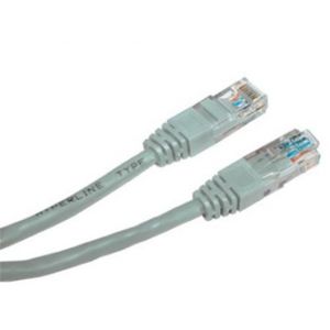 Síťový LAN kabel UTP crossover patchcord, Cat.5e, RJ45 samec - RJ45 samec, 5 m, nestíněný,