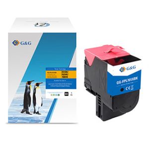 G&G kompatibilní toner s 70C2HK0, black, 4000str., NT-CL701XFBK, high capacity, return, pr