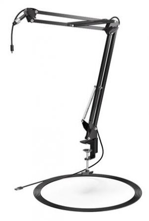 Endorfy stojan na mikrofon Streaming Boom Arm / max 63mm tloušťka stolu / 100x90 mm / čern