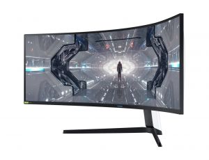 SAMSUNG MT LED LCD Gaming Monitor 49" Odyssey 49G95TSSR-prohnutý,VA,5120x1440,1ms,240Hz,HD