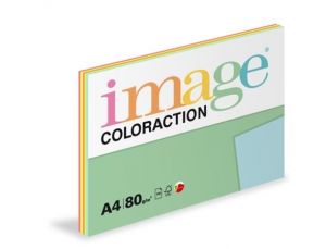 Kancelářský papír Image Coloraction A4/80g, Mix reflexní 5x20, mix - 100