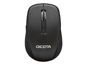 DICOTA Travel - Myš - pravák a levák - 5 tlačítka - bezdrátový - Bluetooth - černá