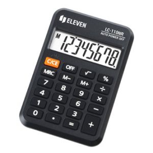 Eleven kalkulačka SDC888XRD, červená, stolní, dvanáctimístná