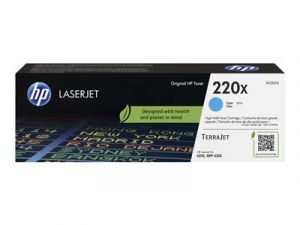 HP toner 220X (azurový, 5500str.) pro LaserJet Pro 4202dn, 4202dw, MFP 4302dw, MFP 4302fd