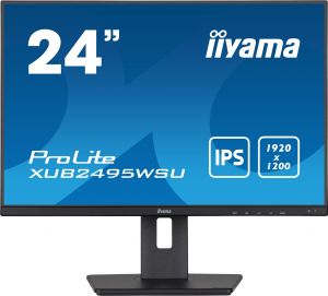 24" iiyama XUB2495WSU-B5: IPS,1920x1200,HDMI,DP