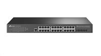TP-Link OMADA TL-SG3428X-UPS JetStream switch pro připojení k UPS (24xGbE, 4xSFP+, 2xcon