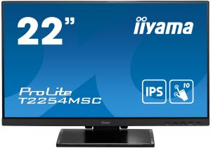 iiyama ProLite T2254MSC-B1AG - LED monitor - 22" (21.5" zobrazitelný) - dotykový displej 
