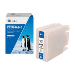 G&G kompatibilní ink s C13T04A140, black, 11500str., NP-E-T04AXXLBK-A, pro Epson WF-C8190,