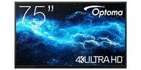 Optoma 3752RK IFPD 75" -  interaktivní dotykový, 4K UHD, multidotyk 40prstu, Android 11, 4