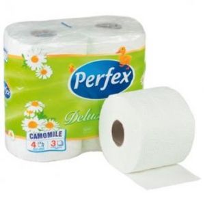 Toaletní papír třívrstvý, exclusive, bílý, 10ks