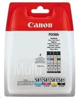 Canon CARTRIDGE CLI-581 C/M/Y/BK MULTI SEC pro PIXMA TS615x,625x,635x,815x,915x, TR7550 (2