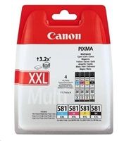 Canon CARTRIDGE CLI-581XXL C/M/Y/BK MULTI-PACK SEC pro PIXMA TS515x, TS615x, TS815x, TS915