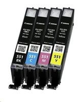 Canon CARTRIDGE CLI-551 multi pack pro Pixma iP, Pixma iX, Pixma MG a Pixma MX 6850, 725x,