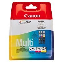 Canon CARTRIDGE CLI-526 C/M/Y Multi pack pro PIXMA MG5150, IP4x50, MG5x50, MG8250, MX715 (