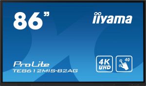 86" iiyama TE8612MIS-B2AG: IPS,4K,USB-C,40P
