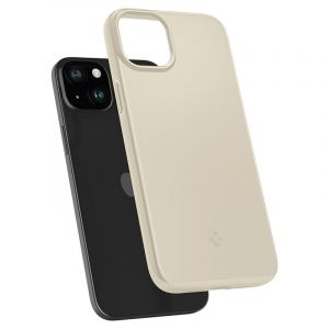 Spigen Thin Fit, sand beige - iPhone 15 Plus