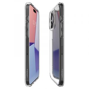 Spigen Ultra Hybrid, crystal clear - iPhone 15 Pro Max