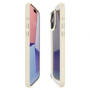 Spigen Ultra Hybrid, sand beige - iPhone 15 Pro