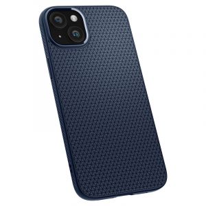 Spigen Liquid Air, navy blue - iPhone 15 Plus