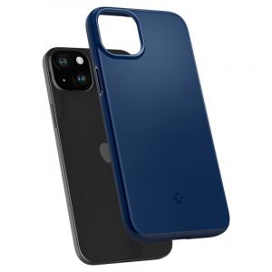 Spigen Thin Fit, navy blue - iPhone 15
