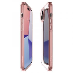 Spigen Ultra Hybrid, rose crystal - iPhone 15