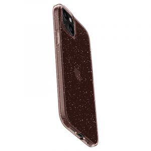 Spigen Liquid Crystal Glitter, rose quartz - iPhone 15 Plus
