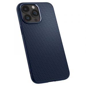 Spigen Liquid Air, navy blue - iPhone 15 Pro Max