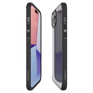 Spigen Ultra Hybrid, frost black - iPhone 15 Plus