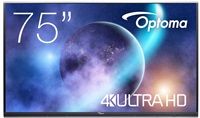 Optoma 5752RK+ IFPD 75" - interaktivní dotykový, 4K UHD, multidotyk 40prstu, Android 11,  