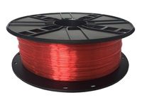 GEMBIRD Tisková struna (filament) PETG, 1,75mm, 1kg, červená