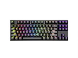 Genesis herní mechanická klávesnice THOR 404/RGB/Khail Box Brown/Drátová USB/US layout/Čer