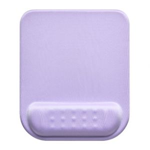Podložka pod myš a zápěstí, Powerton Ergoline Pastel Edition, ergonomická, fialová, pěnová