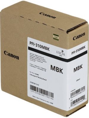 CANON originální ink PFI310MBK, matte black, 330ml, 2358C001, CANON TX-2000, TX-3000, TX-4
