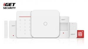 iGET SECURITY M4 - Inteligentní WiFi alarm, ovládání IP kamer a zásuvek, záloha GSM, Andro