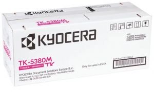 KYOCERA toner TK-5380M magenta na 10 000 A4 (při 5% pokrytí), pro PA4000cx, MA4000cix/cifx