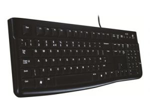 Logitech K120 keyboard (Wired - USB, Hungarian layout, black