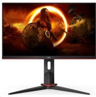 AOC LCD herní 24G2ZU 23,8" IPS/1920x1080@240Hz/0,5ms/350cd/1000:1/80M:1/2xHDMI/DP/4xUSB/Re