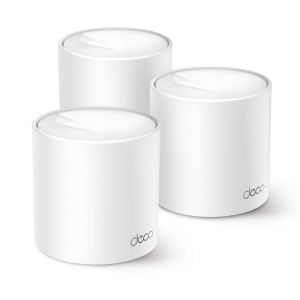 TP-Link Deco X10(3-pack) AX1500 Home Wi-Fi 6 Mesh System, 300 Mbps 2.4GHz + 1201 Mb
