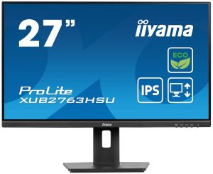 27" iiyama XUB2763HSU-B1:IPS,FHD,100Hz,HDMI,DP