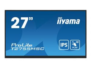 27" iiyama T2755MSC-B1:IPS,FHD,PCAP,Webcam