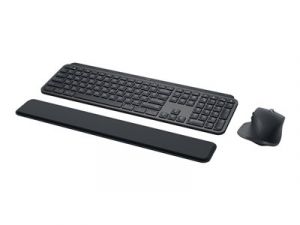 Logitech MX Keys Combo for Business - Klávesnice a sada myši - podsvícená - bezdrátový - B